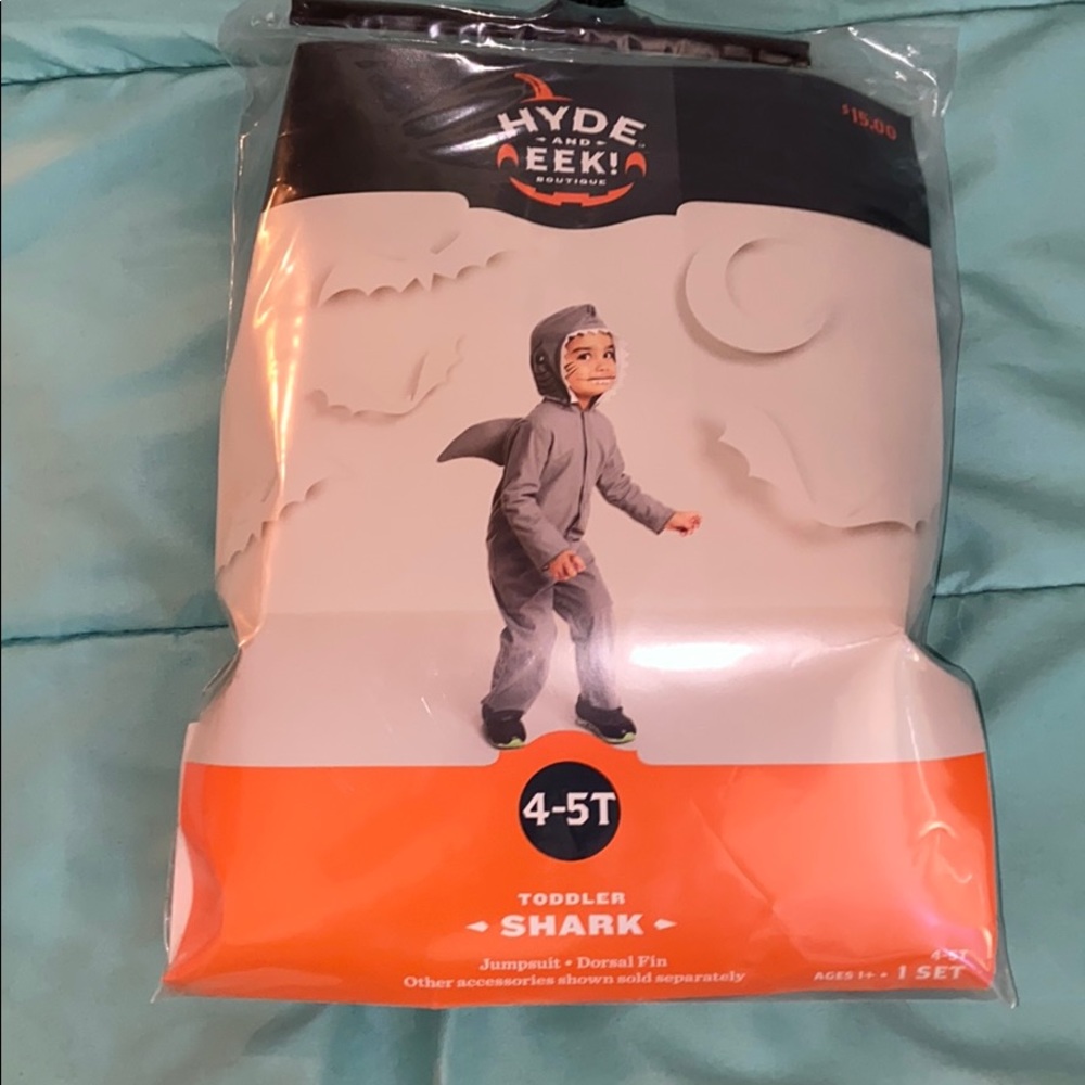 Toddler shark jumpsuit 1 set 4-5t